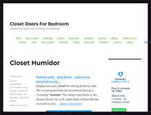 Tablet Screenshot of closetdoorsfaqs.com